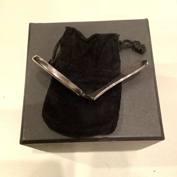 Sterling Silver 925 Folding Mirror Vintage - Picture 3 of 6